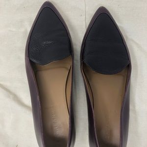 Everlane Modern Point Burgundy Tonal Size 8